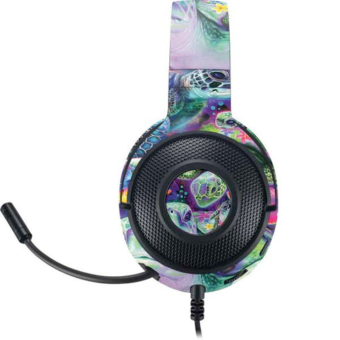 Rainbow Sea Turtles by Sheena Pike Razer Kraken X Skin